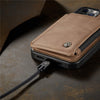 Luxury Genuine Leather iPhone Wallet Case