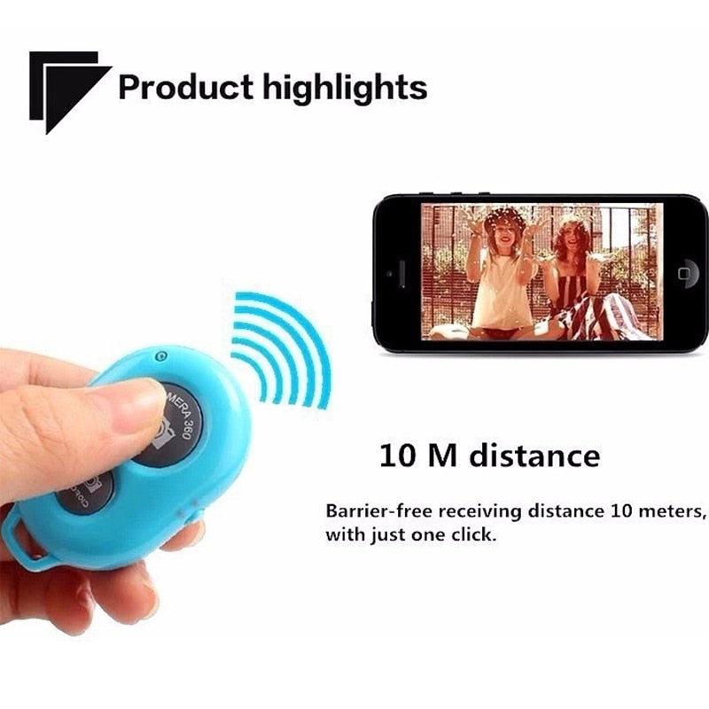 Flexible Tripod Phone Holder With Remote