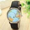 Mini World Map Quartz Watch