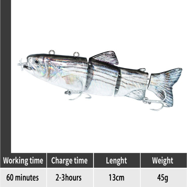 Robotic Rechargeable Self Propelling Fishing Lure
