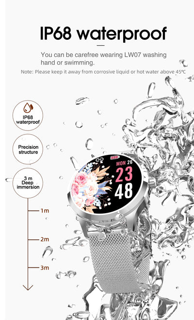 2021 NEW  Lady's Smart Watch IP68 Waterproof