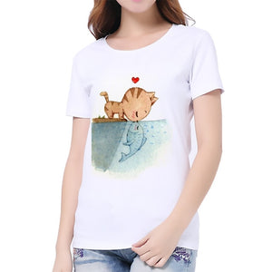 3D Cute Cat T-shirts