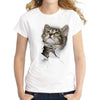 3D Cute Cat T-shirts