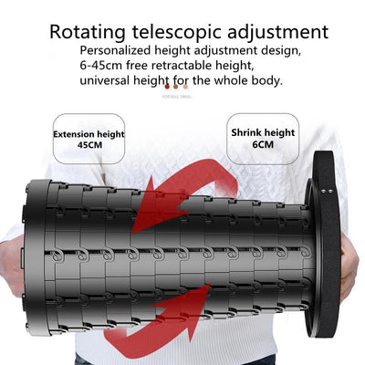 Retractable Telescopic Folding Stool - Outdoor Portable Stool