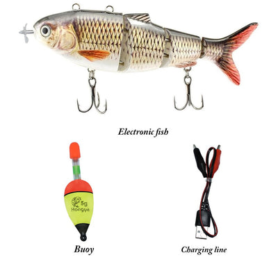 Robotic Rechargeable Self Propelling Fishing Lure