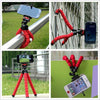 Flexible Tripod Phone Holder With Remote