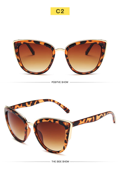 Cat Eye Retro Women Sunglasses