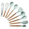 9/11/12Pc Silicone Kitchen Utensils Set Non-stick