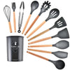 9/11/12Pc Silicone Kitchen Utensils Set Non-stick