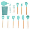 9/11/12Pc Silicone Kitchen Utensils Set Non-stick