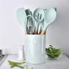 9/11/12Pc Silicone Kitchen Utensils Set Non-stick