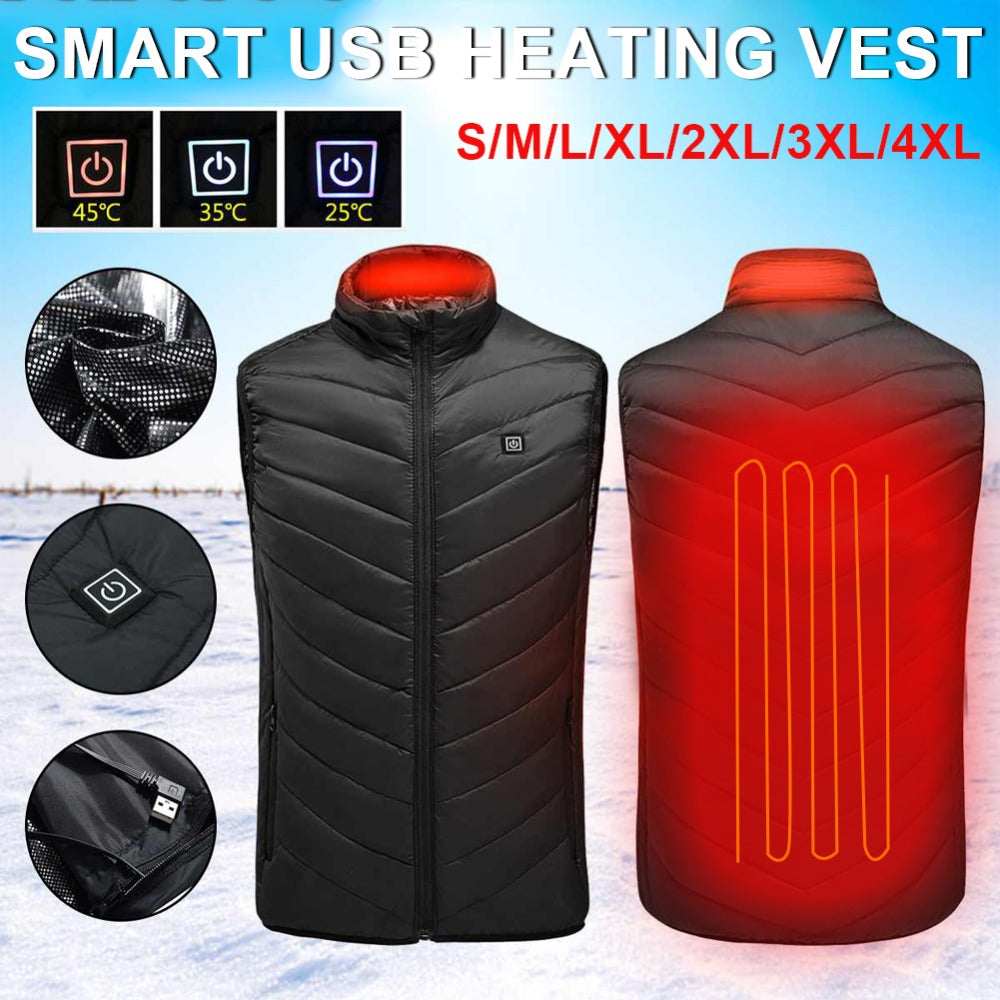 Smart Heated Vest For Women & Men