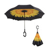 Windproof Reverse Folding Double Layer Inverted Umbrella Self Stand