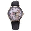 Retro Watches World Map Pattern