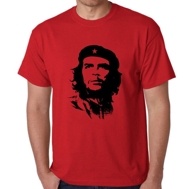 Che Guevara Circle Star Tshirt Large Graphic T Shirt Vintage Hot Sale 100%  Cotton Ofertas Men's Tshirts - AliExpress