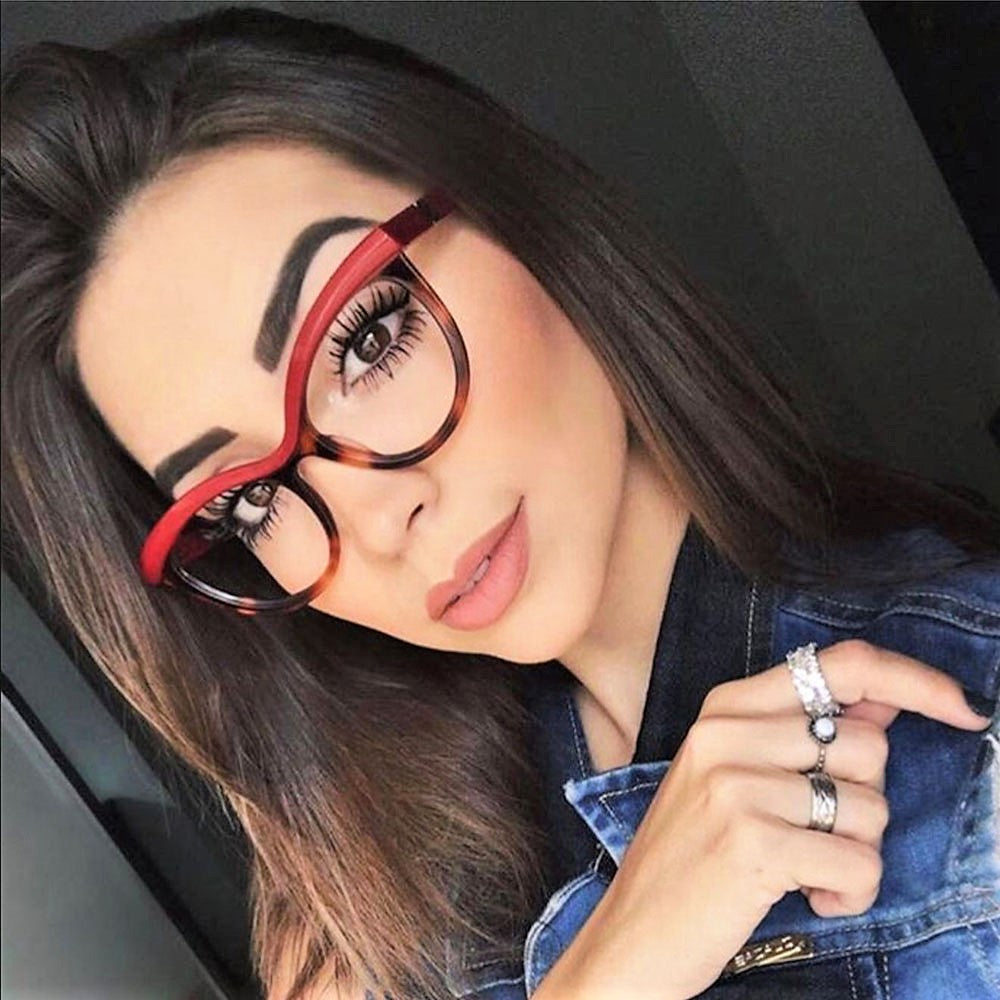 Ladies Eyebrows Optical Glasses