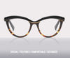 Ladies Eyebrows Optical Glasses