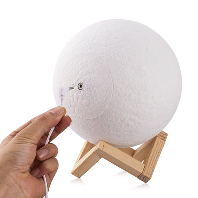 3D Moon Night LED Lamp