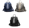 HERALD FASHION Quality Leather Anti-thief Backpack  / Bag