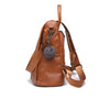 HERALD FASHION Quality Leather Anti-thief Backpack  / Bag