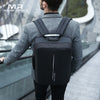 MARK RYDEN ANTI-THEFT BACKPACK WITH TSA LOCK USB RECHARGING