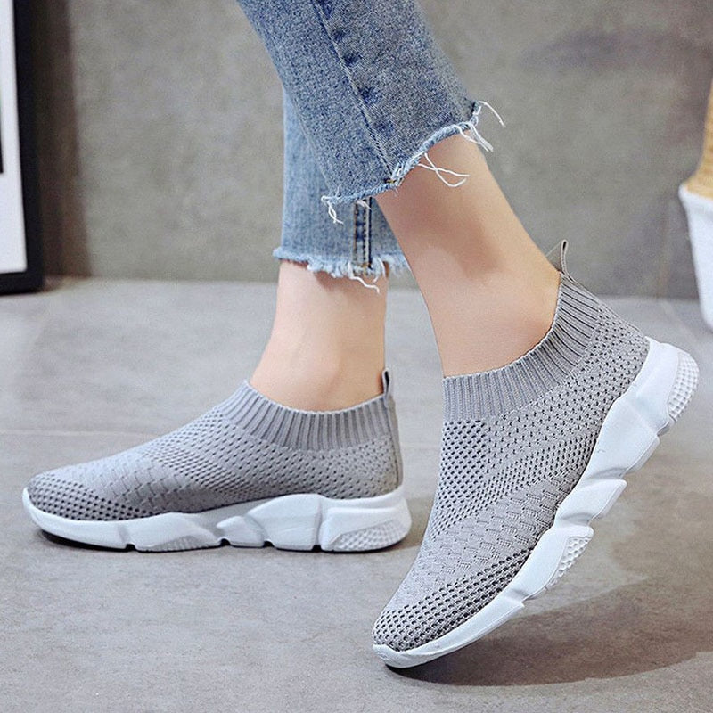 Women's Walking Shoes Sock Sneakers